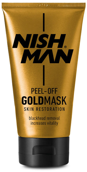 Nishman Peel Off Gold Mask Acne-Blackhead Removal150 ml - Hairwaxshop