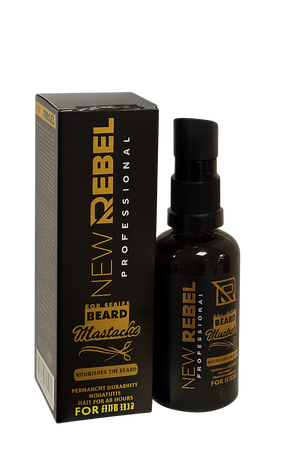New Rebel Mustache Beard Oil 50 ml - Hairwaxshop