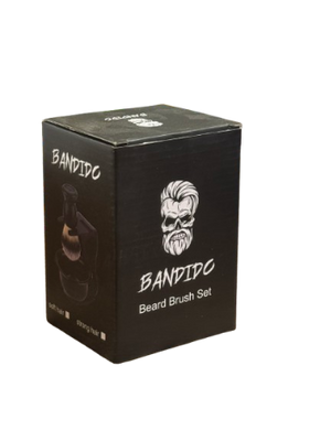 Bandido Barber Beard Brush Set - Hairwaxshop