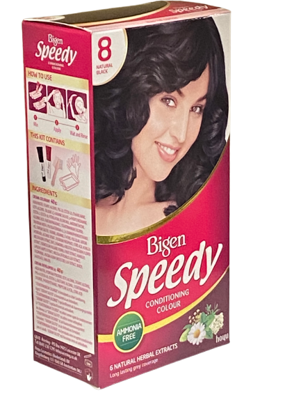 Bigen Speedy Conditioning Color 8 Natural Black