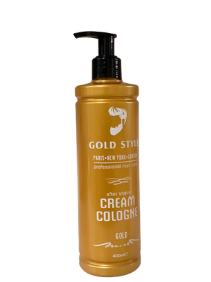 Gold Style After Shave Cream Cologne Gold 400 ml - Hairwaxshop