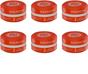 Gold Style Styling Wax 2 Aqua Dynamic 6 pieces - Hairwaxshop