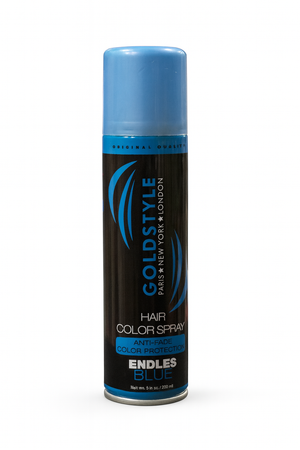 Gold Style Hair Color Spray Anti-Fade Color Protection Endles Blue 300 ml
