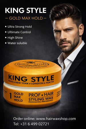 King Style Aqua Wax Gold Maximum Hold 1 150 ml